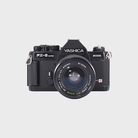 Yashica FX-3 Super 2000 35mm SLR film camera with 35-70mm f3.5-4.5 lens