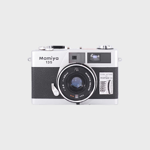 Mamiya 135 EE 35mm rangefinder film camera with 38mm f2.8 lens