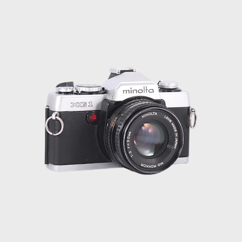 Minolta XG1 35mm SLR Film Camera with 50mm f2 Lens