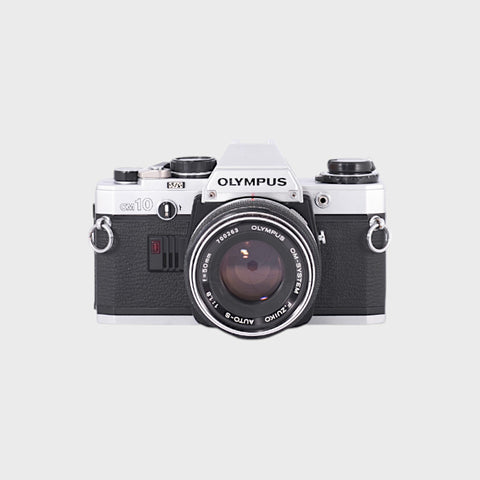 Olympus OM10 35mm SLR Film Camera with 50mm f1.8 Lens