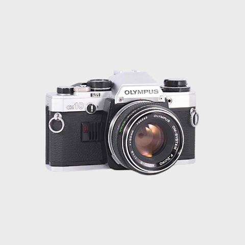 Olympus OM10 35mm SLR Film Camera with 50mm f1.8 Lens