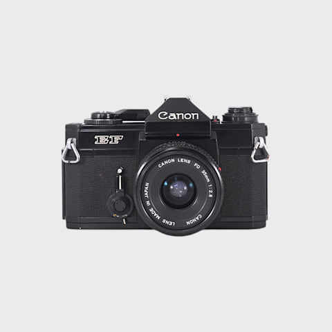 Canon EF 35mm SLR film camera with 35mm f2.8 lens