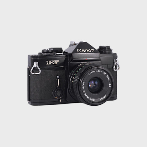 Canon EF 35mm SLR film camera with 35mm f2.8 lens
