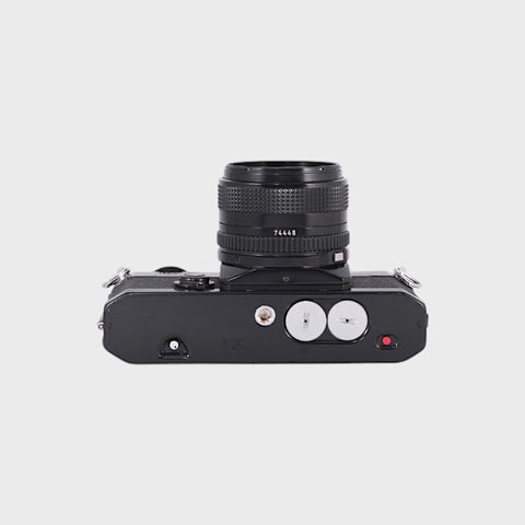 Canon EF 35mm SLR film camera with 35mm f2.8 lens
