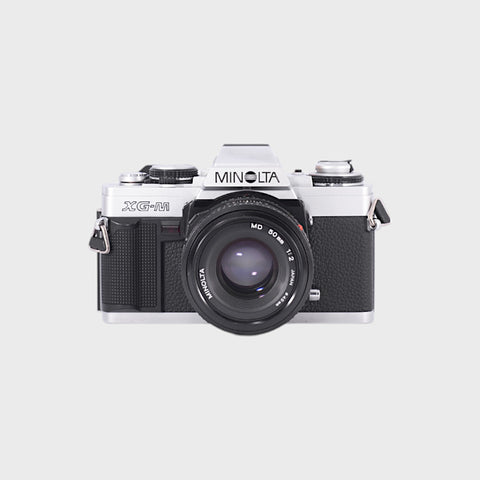 Minolta XG-M 35mm SLR Film Camera with 50mm f2 Lens
