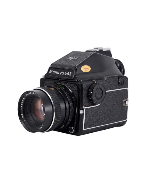 Mamiya M645 1000s Moyen Format argentique avec 80mm f2.8 objectif