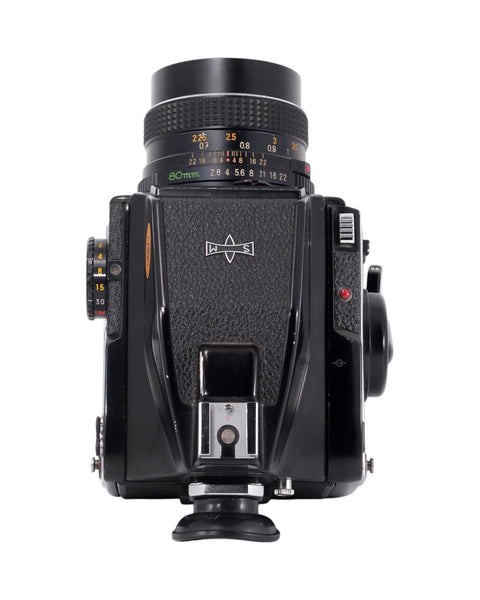 Mamiya M645 1000s Moyen Format argentique avec 80mm f2.8 objectif