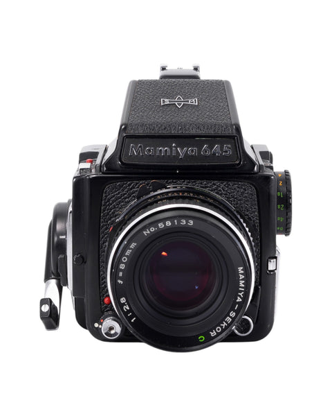 Mamiya M645 1000s Moyen Format argentique avec 80mm f2.8 objectif