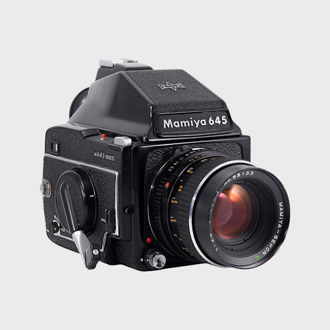 Mamiya M645 1000s Moyen Format argentique avec 80mm f2.8 objectif