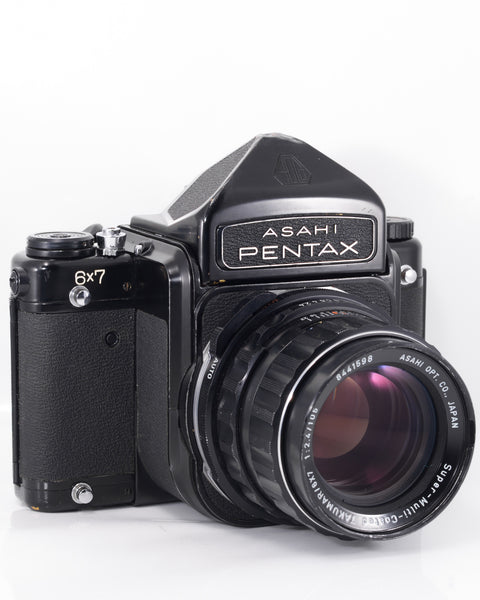 Pentax 6x7 Moyen Format argentique avec 105mm f2.4 objectif