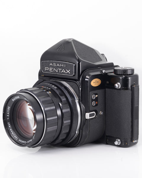 Pentax 6x7 Moyen Format argentique avec 105mm f2.4 objectif