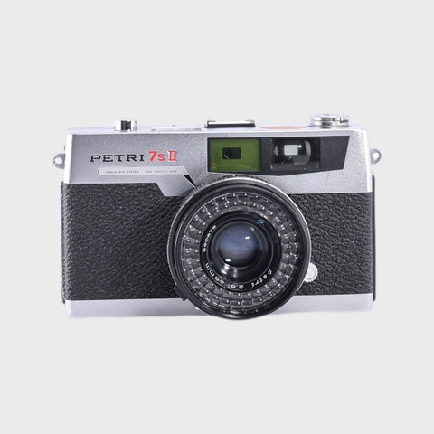 Petri 7s II Télémétrique 35mm argentique avec 45mm f2.8 objectif