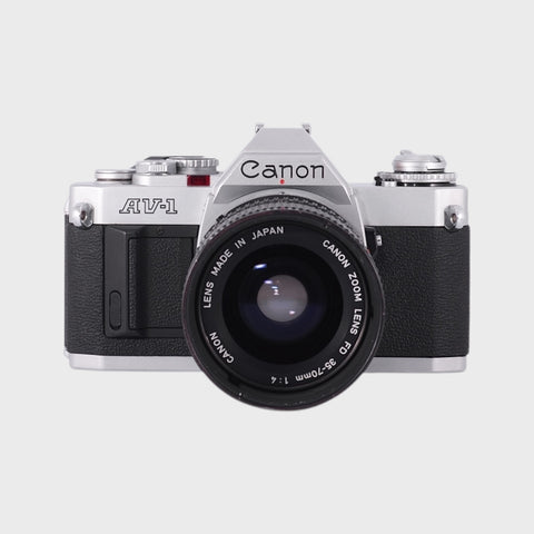 Canon AV-1 Reflex 35mm argentique avec 35-70mm objectif