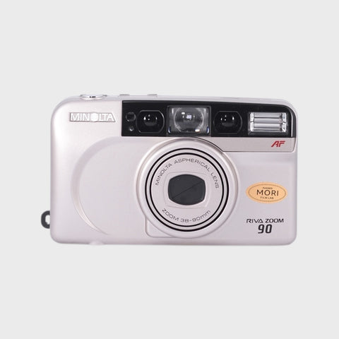 NOS : Minolta Riva Zoom 90 Point & Shoot 35mm argentique avec objectif 38-90mm