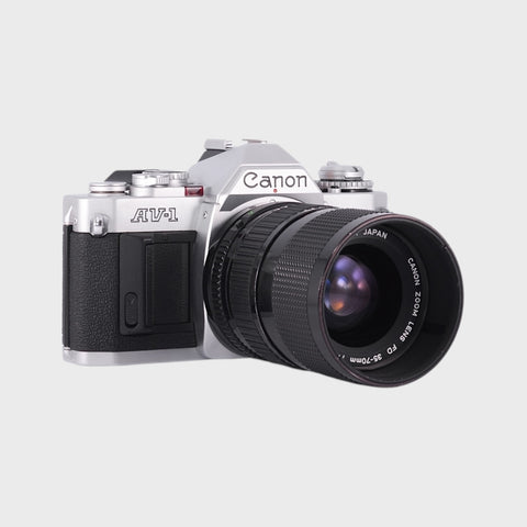 Canon AV-1 Reflex 35mm argentique avec 35-70mm objectif