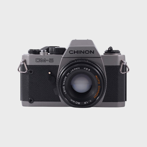 Chinon CM-5 Reflex 35mm argentique avec 50mm f1.9 objectif