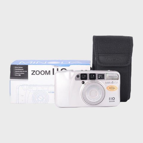 NOS : Minolta Zoom 110 Point & Shoot 35mm argentique avec objectif 38-110mm