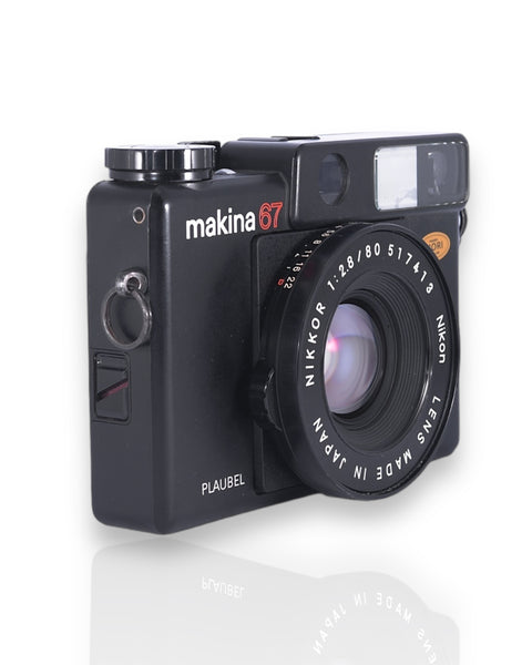 Makina Plaubel 67 Medium Format Télémétrique argentique avec 80mm f2.8 objectif