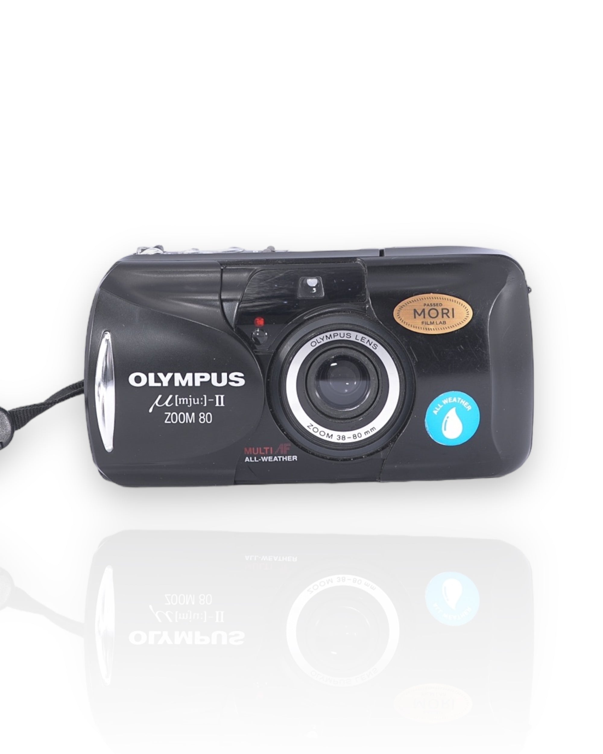 Olympus Mju-II Zoom 80 35mm point & shoot camera with 38-80 zoom lens