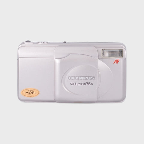 NOS : Olympus SuperZoom 76g appareil photo 35mm point & shoot avec zoom 38-76mm objectif