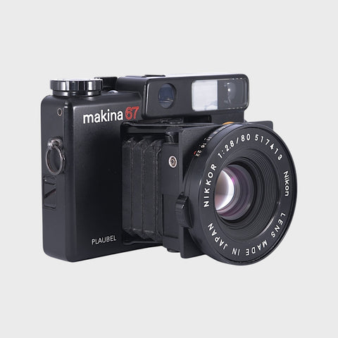 Makina Plaubel 67 Medium Format Télémétrique argentique avec 80mm f2.8 objectif