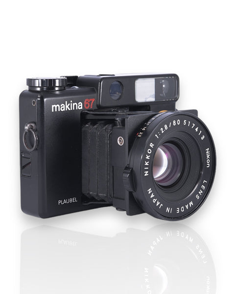 Makina Plaubel 67 Medium Format Télémétrique argentique avec 80mm f2.8 objectif