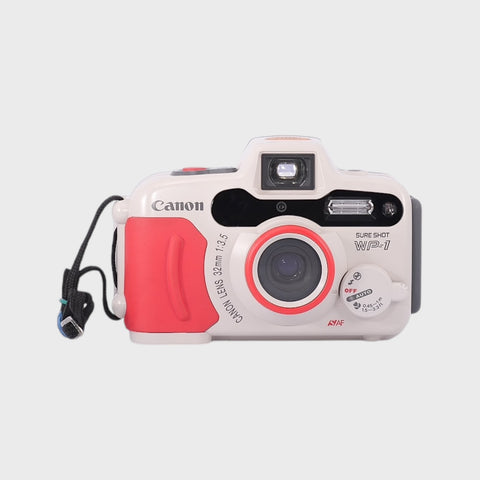 Canon Sure Shot WP-1 Point & Shoot 35mm argentique avec 32mm f3.5 objectif