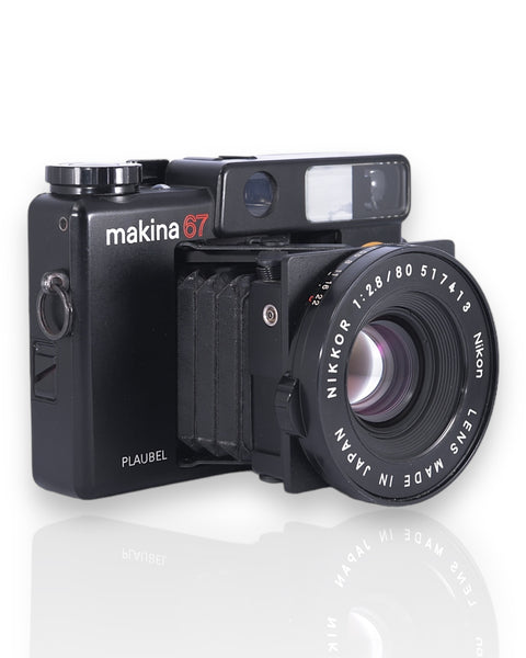 Makina Plaubel 67 Medium Format Télémétrique argentique avec 80mm f2.8 objectif