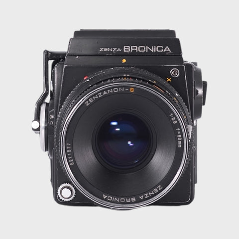 Bronica SQ-A Medium Format film camera with 80mm f2.8 lens