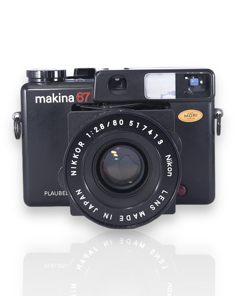 Makina Plaubel 67 Medium Format Télémétrique argentique avec 80mm f2.8 objectif