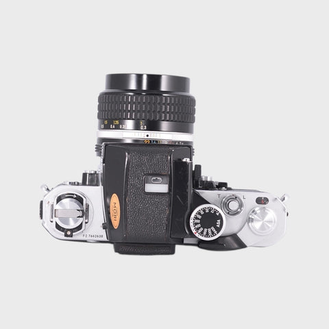 Nikon F2 35mm SLR film camera with 35mm f2.8 lens
