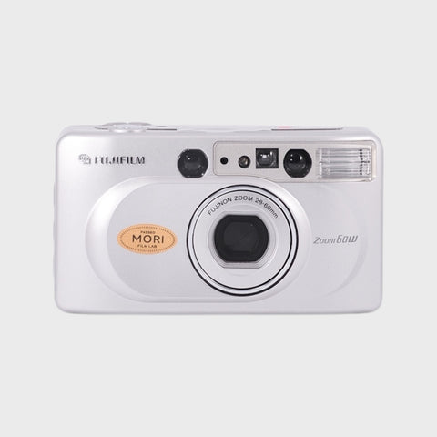 NOS: Fujifilm Zoom 60W “ FREE Gift Kit” 35mm Point & Shoot film camera with 28-60mm zoom lens