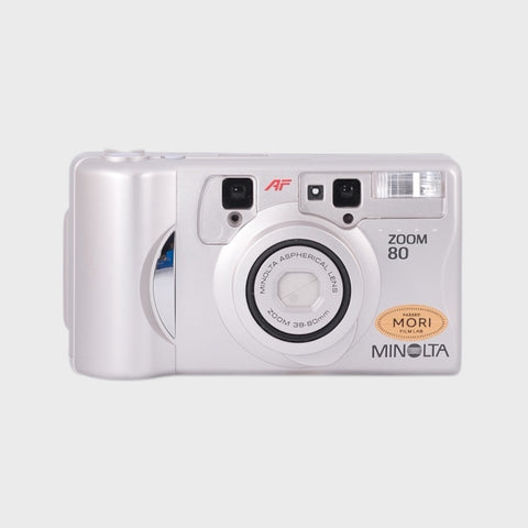 NOS : Minolta Zoom 80 Point & Shoot 35mm argentique avec zoom 38-80mm objectif