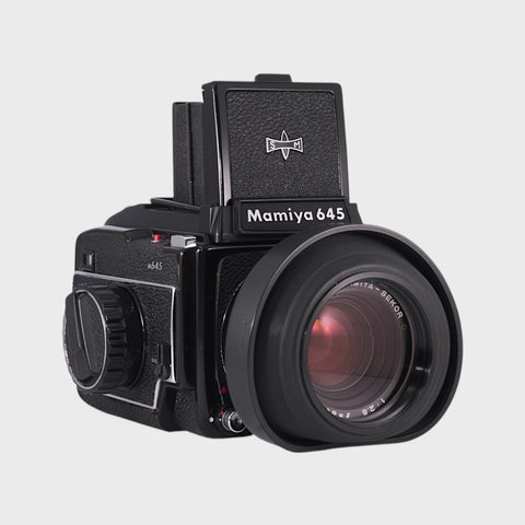 Mamiya 645 Medium Format film camera with 80mm f2.8 lens