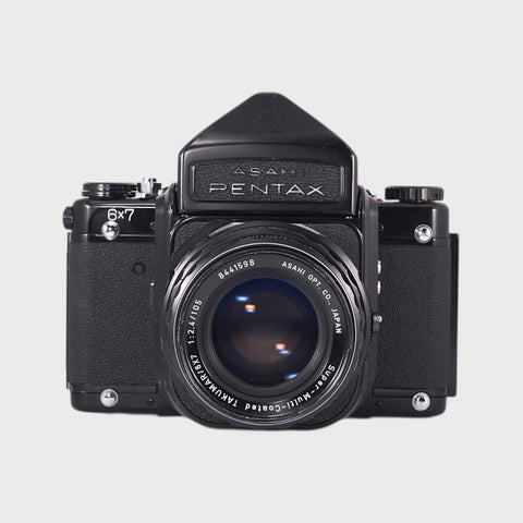Pentax 6x7 Moyen Format argentique avec 105mm f2.4 objectif