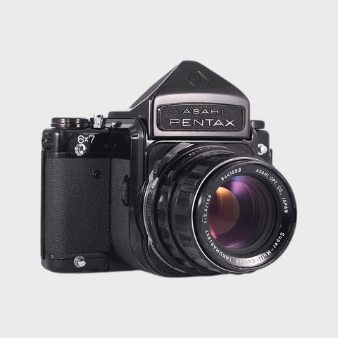 Pentax 6x7 Moyen Format argentique avec 105mm f2.4 objectif