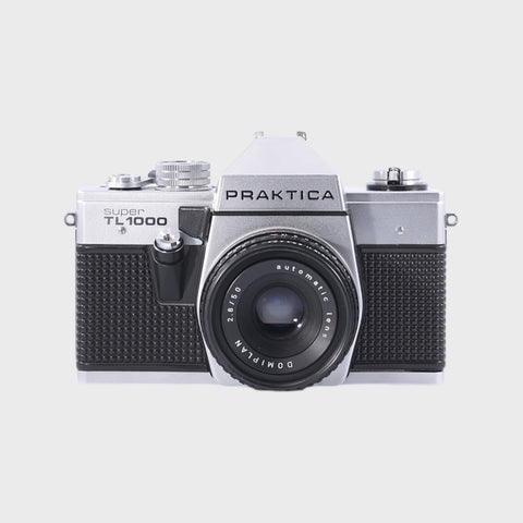 Praktica Super TL1000 Reflex 35mm argentique avec 50mm f2.8 objectif