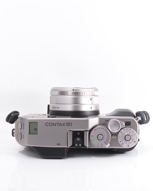 Contax G1 Télémétrique 35mm argentique avec 35mm f2 Zeiss Planar objectif