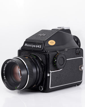 Mamiya M645 1000s Moyen Format argentique avec 80mm f2.8 objectif