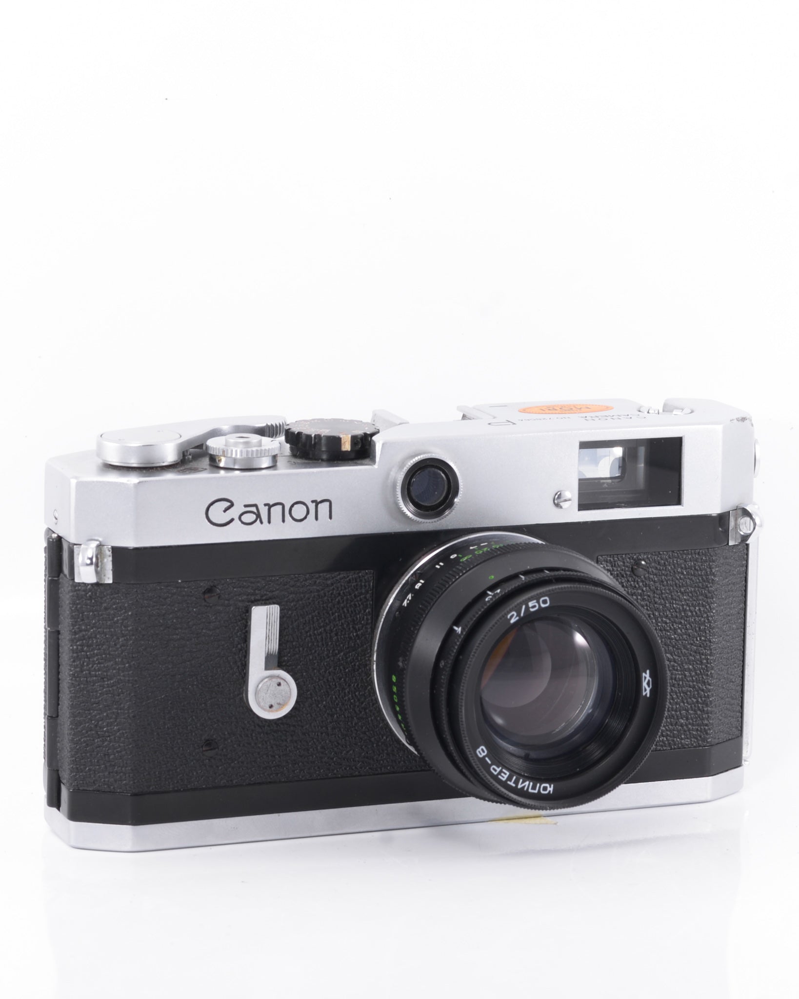 Canon P 35mm Rangefinder film camera with 50mm f2 lens